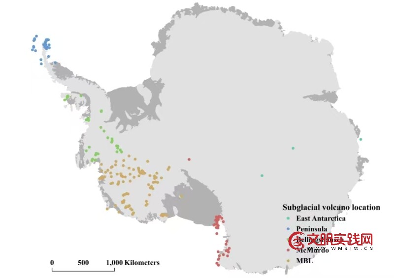 我国科学家建立首份南极“冰下火山”的“身份档案” 我国科学家建立首份南极“冰下火山”的“身份档案”
