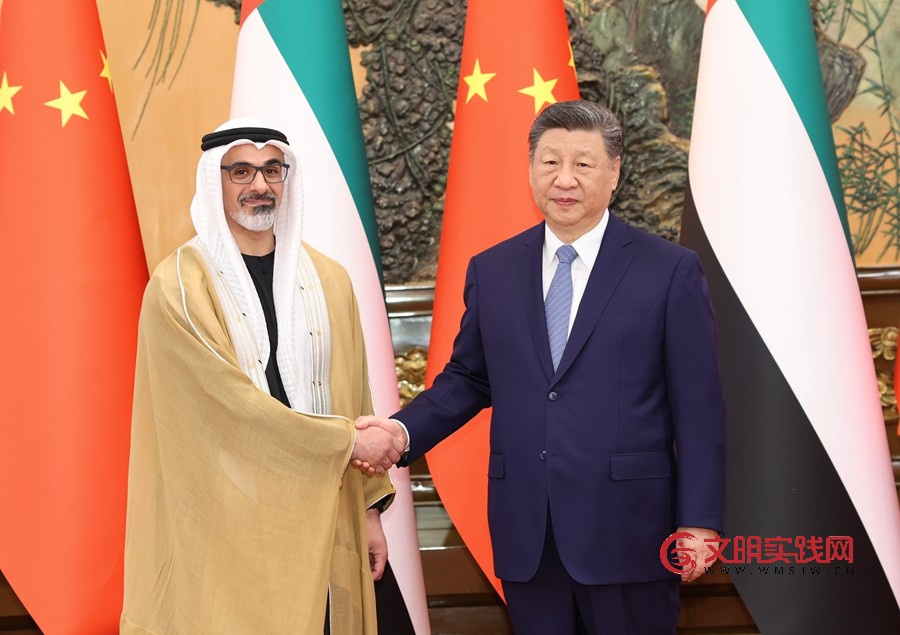 习近平会见阿联酋阿布扎比王储哈立德