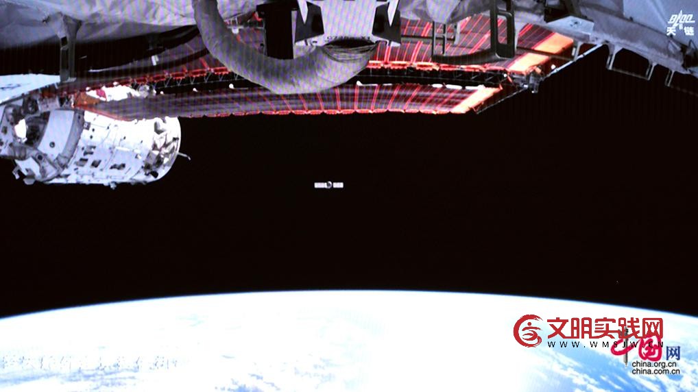 天舟九号撤离空间站组合体 已受控再入大气层