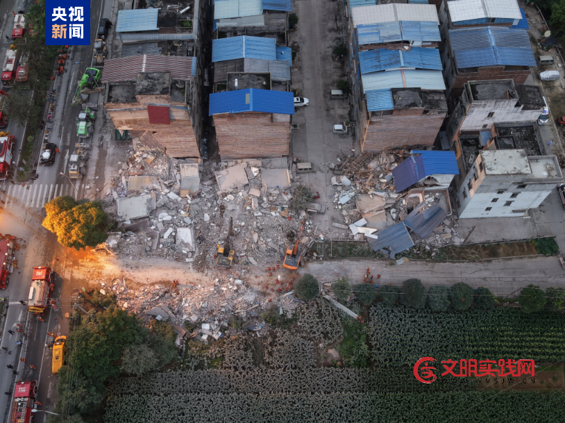 广西柳州市柳南区地震区域搜救出2名被困人员 已无生命体征