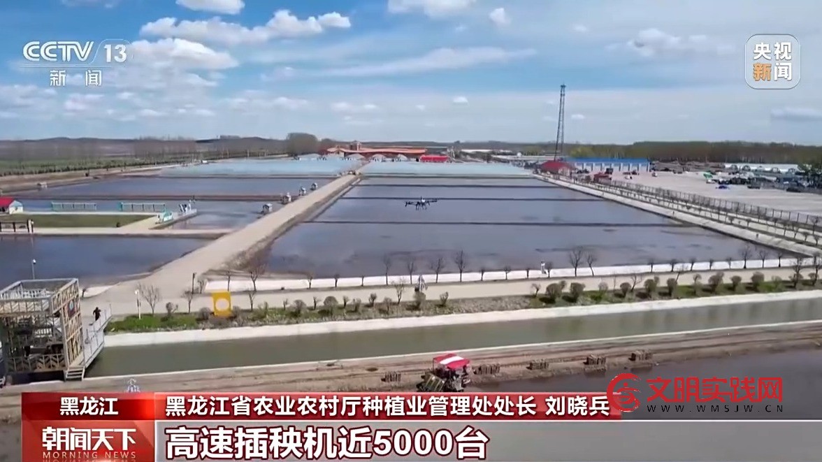 科技赋能 全国夏播粮食进度近七成 科技赋能 全国夏播粮食进度近七成