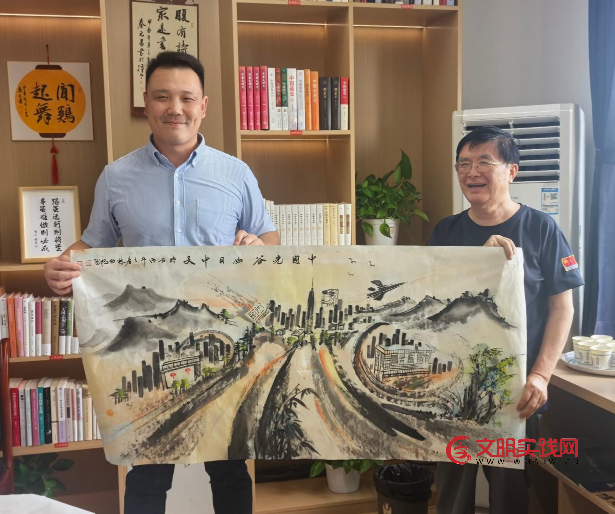 盛夏走进消防站 书画致敬火焰蓝 image.png
